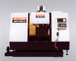 XH715D×4多主轴立式数控铣床